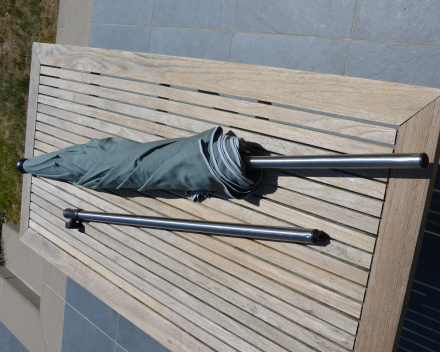 parasol met onderstok