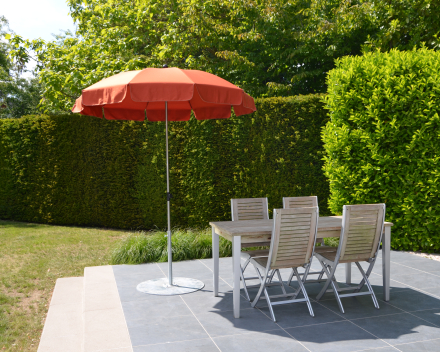 inox tuinparasol
